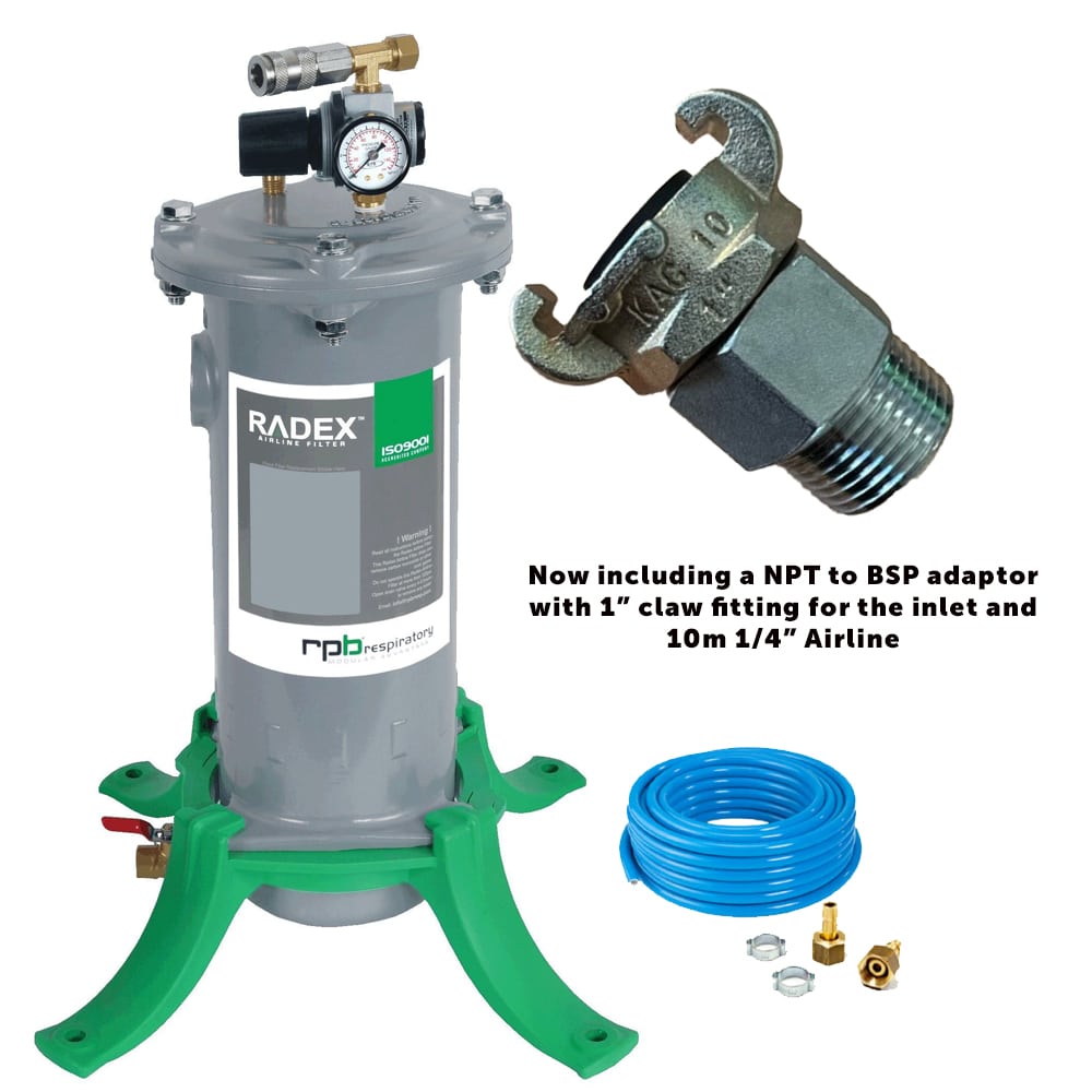 Radex Breathing Air Filter Unit (04900) Blast Spares Direct