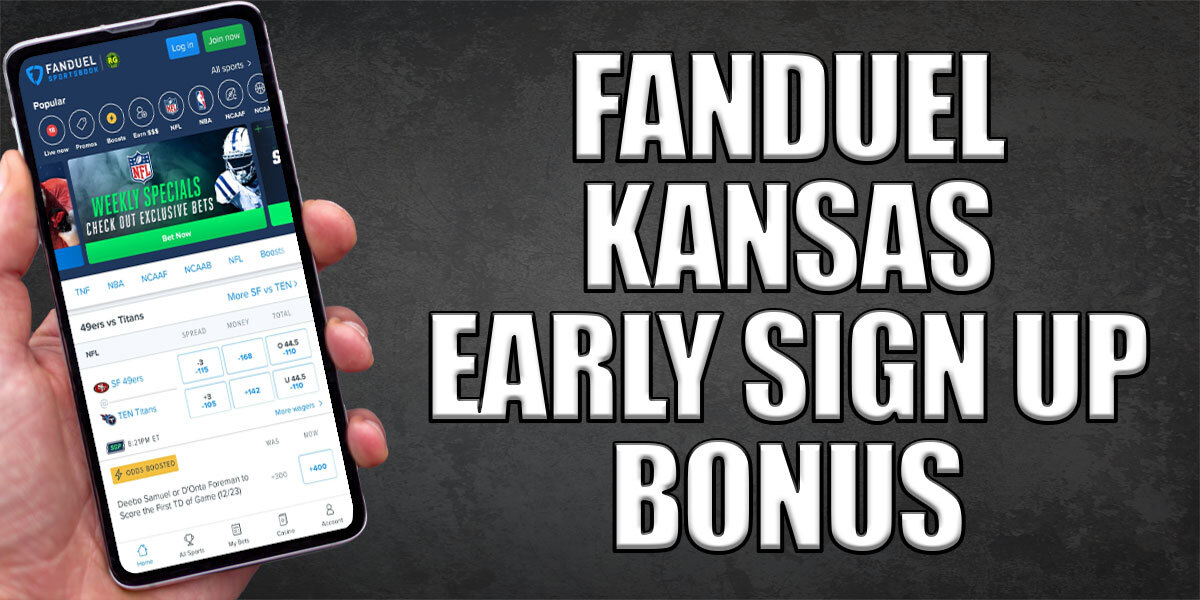 FanDuel Kansas Is Coming Soon, Get Early Sign Up Bonus Now Bleacher