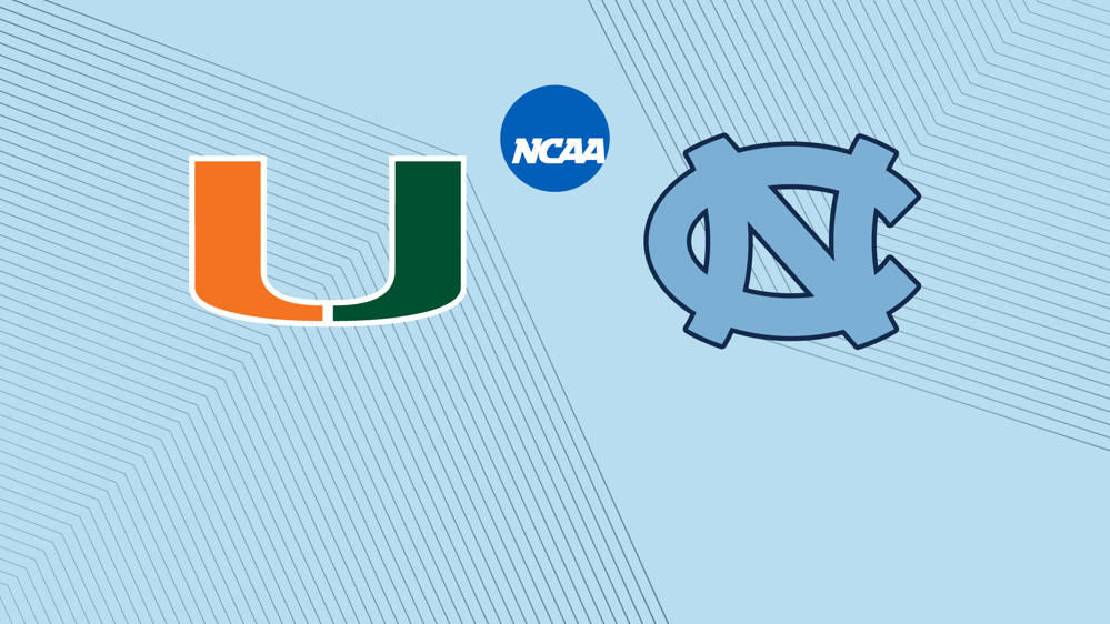 How to Watch Miami Hurricanes vs. North Carolina Tar Heels Live Stream