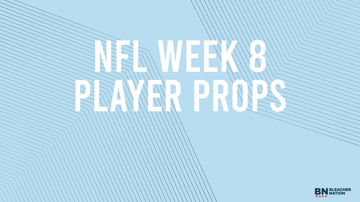 Top NFL Player Props Week 8 Bleacher Nation
