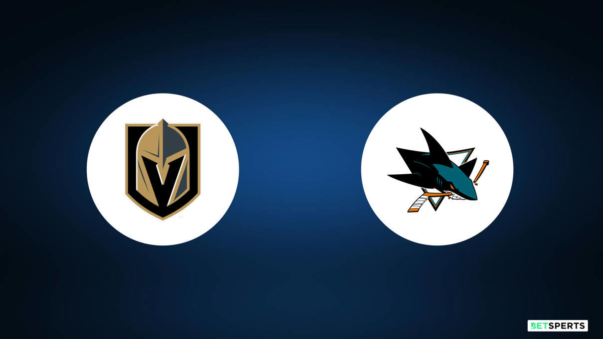 Golden Knights vs. Sharks How to Watch, Odds, Picks & Predictions