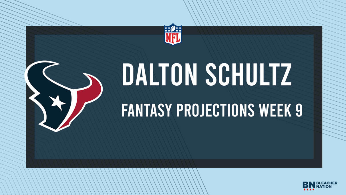 Dalton Schultz Fantasy Week 9 Projections vs. Jets, Points and Stats
