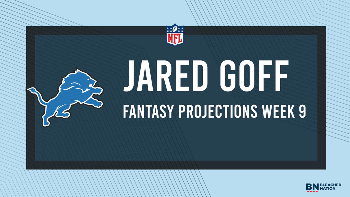 Jared Goff Fantasy Week 9 Projections vs. Packers, Points and Stats, Start or Sit Bleacher Nation