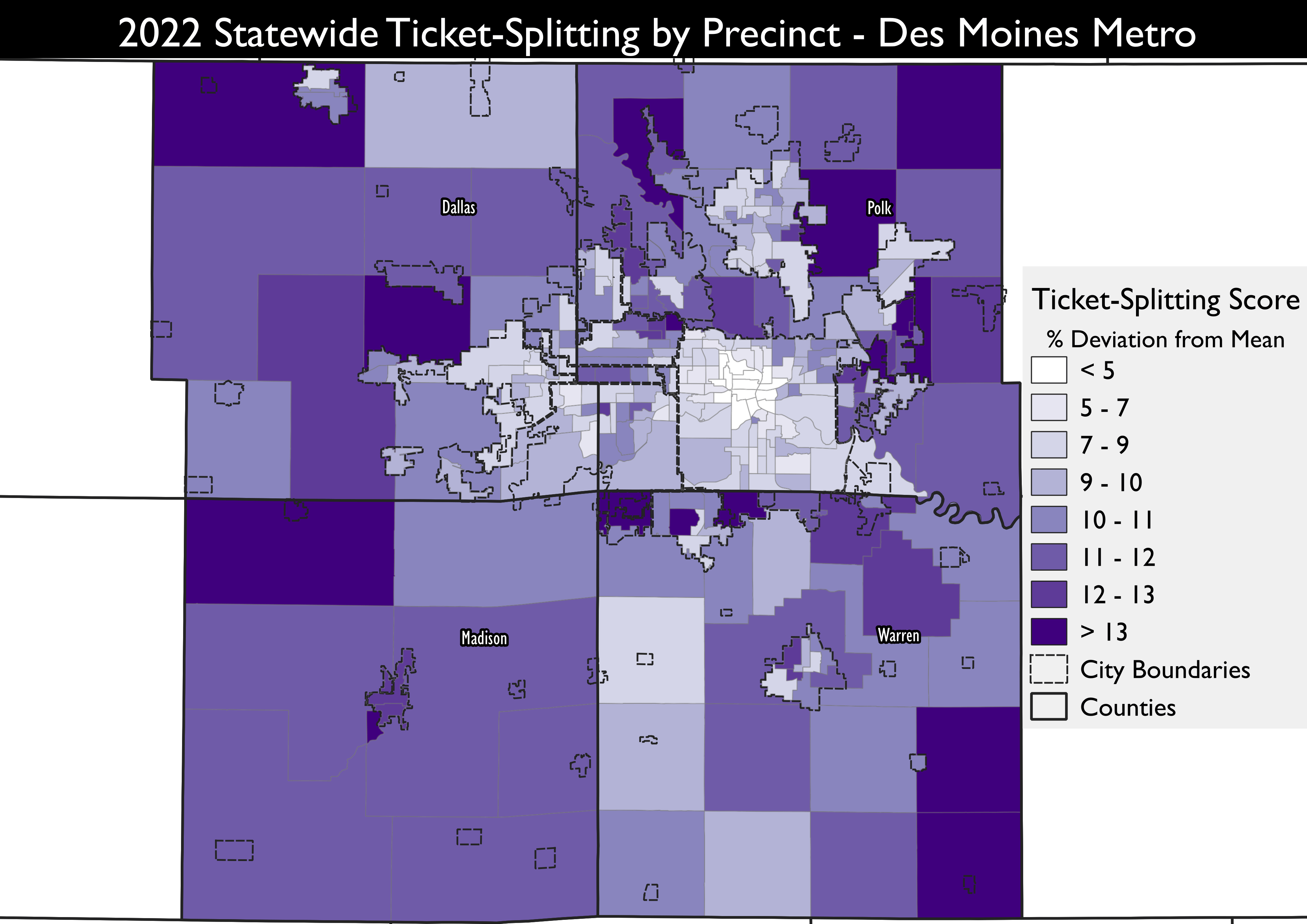 Iowa Ticketsplitting Deep Dive Part 2 Bleeding Heartland