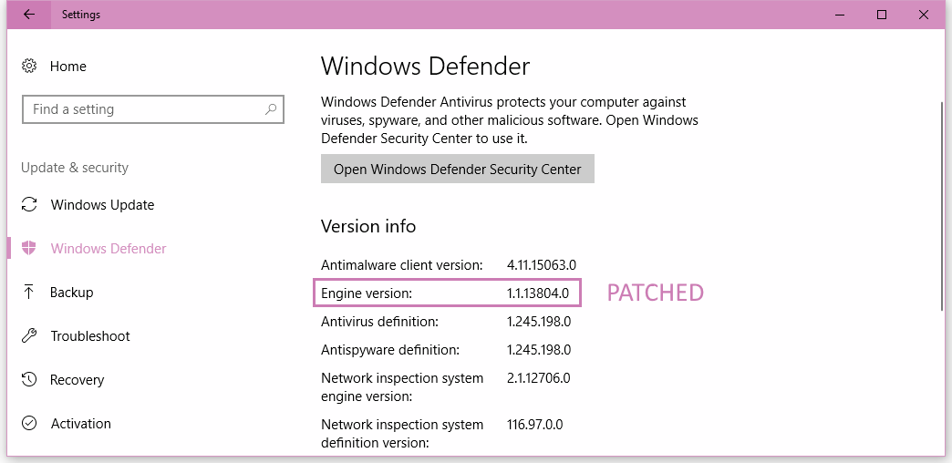 Microsoft Releases OutofBand Update to Fix Malware Protection Engine