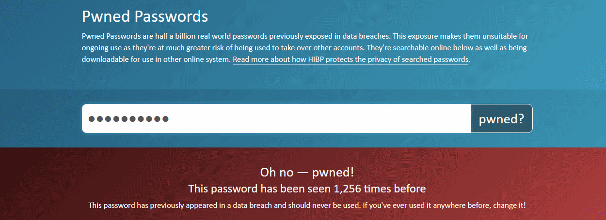 Leaked Password Database