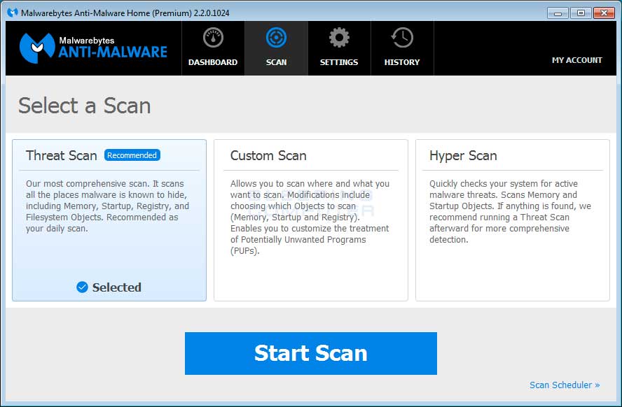 Remove the Fake Norton Security Scan Tech Support Scam