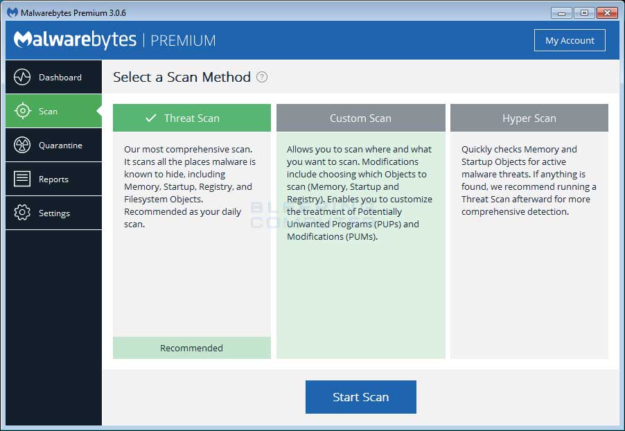 How to use Malwarebytes AntiMalware to scan and remove malware from