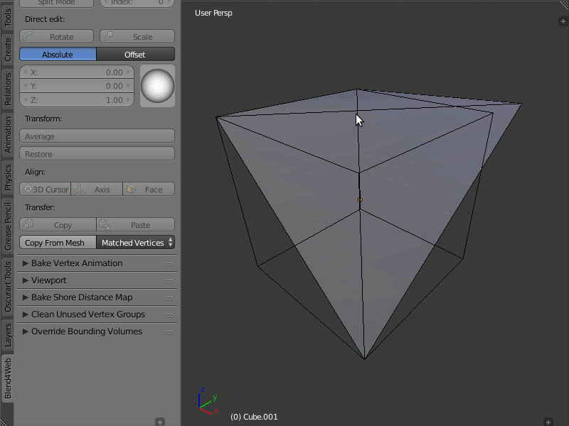 Normal Editor — Blend4Web 18.05.0 User Manual
