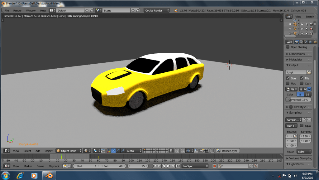 Car Model Blender 3D Models
