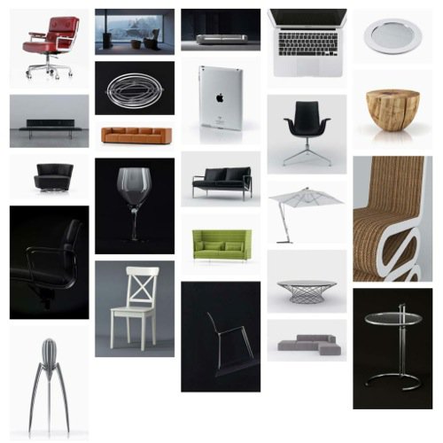 30 free furniture models for architecture • Blender 3D Architect