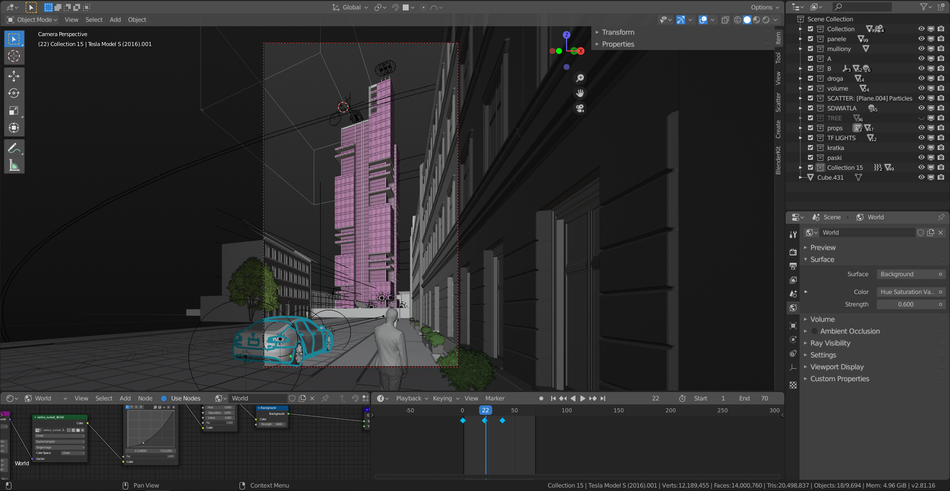 Skyscraper render with Blender Cycles (Profile) • Blender