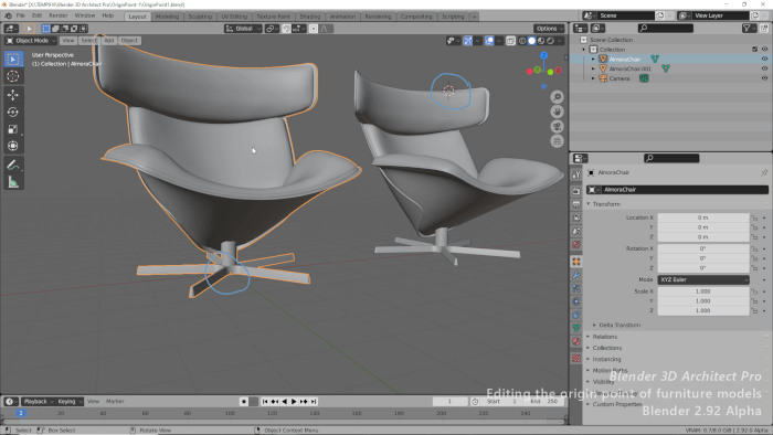 Blender 3D Architect Pro updates 2021011 • Blender 3D