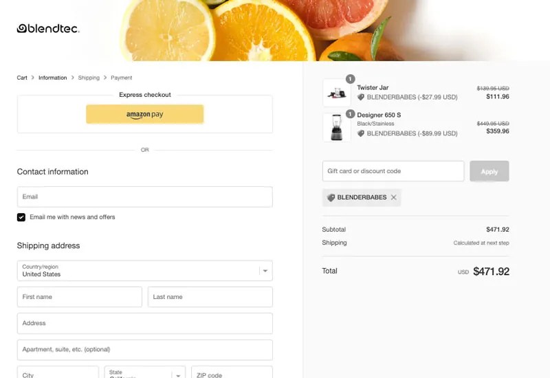 Blendtec Promo Code Coupon October 2023 plus Free Gifts