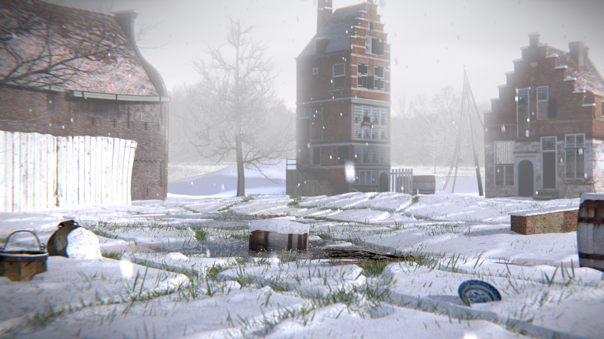 Create a Snow Scene in Blender BlenderNation