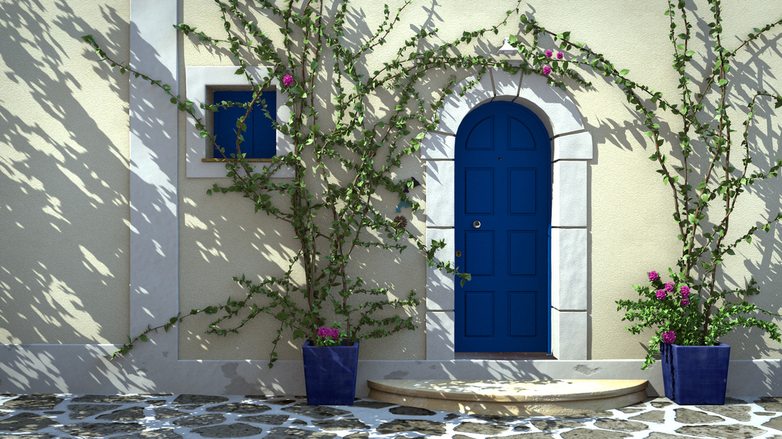 How to Create a Greek corner with Blender BlenderNation