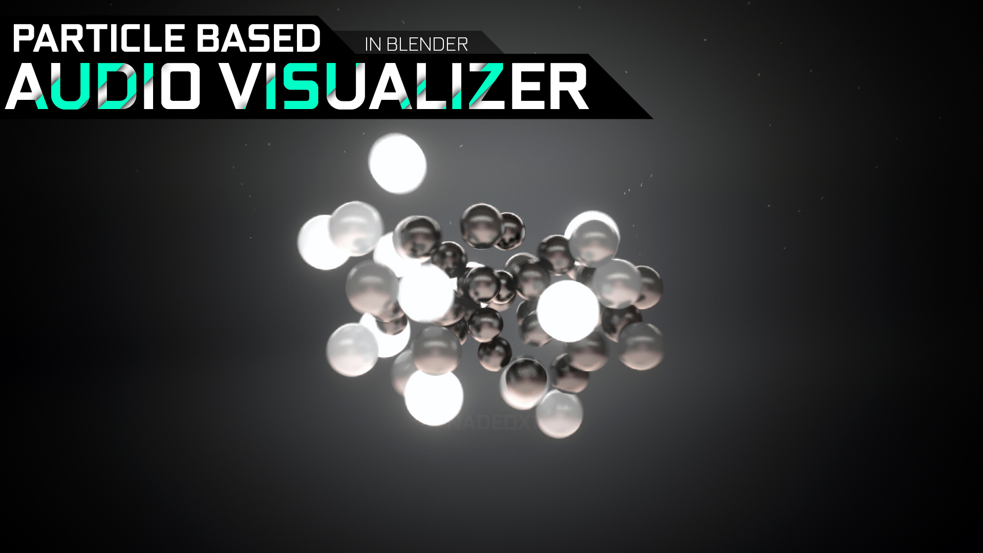 How to create a Particle Based Audio Visualizer BlenderNation