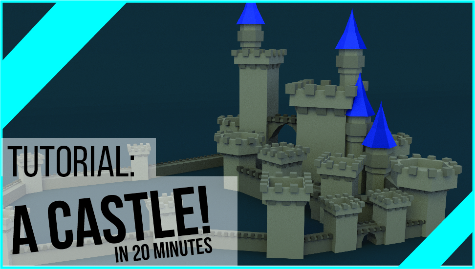 Blender Tutorial A Castle! BlenderNation