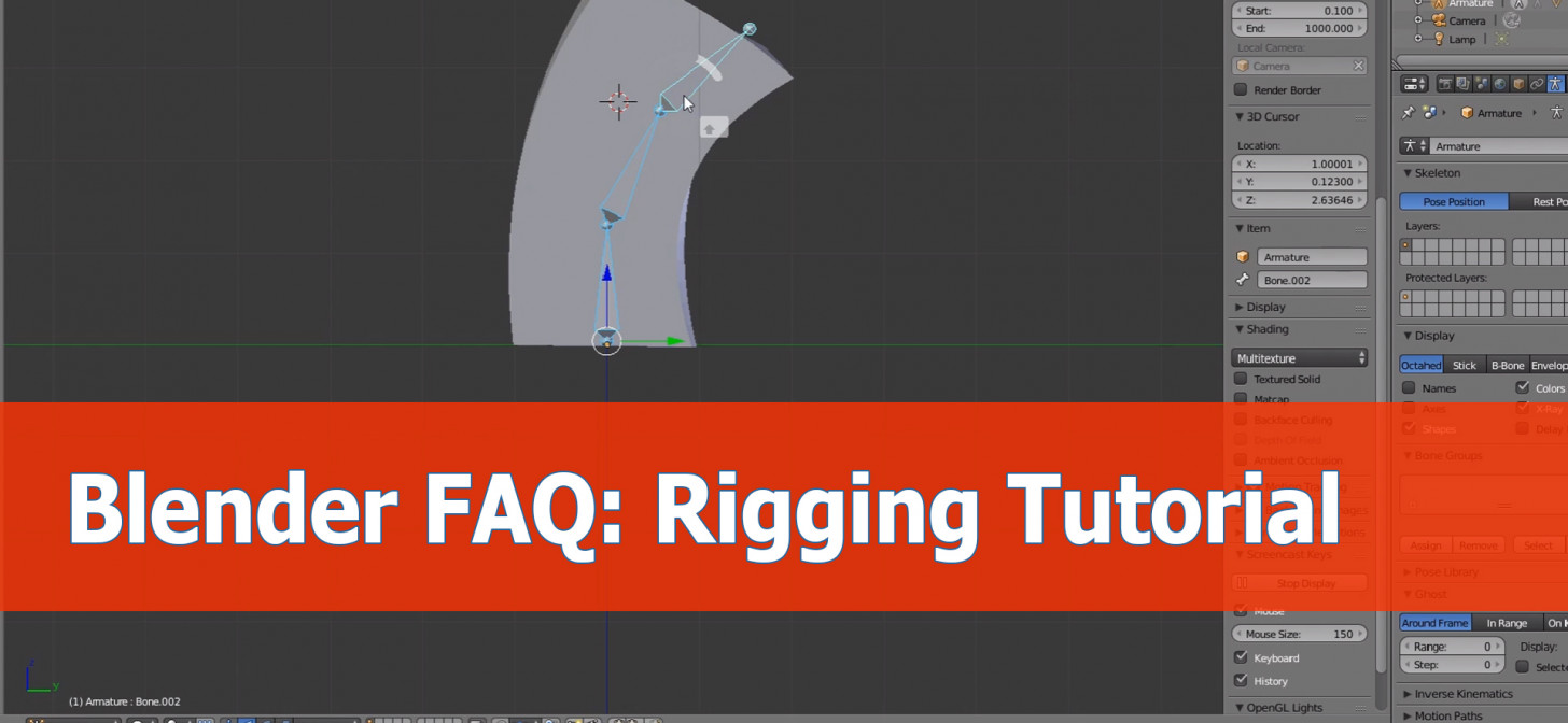 Blender rigging Tutorial and answer BlenderNation