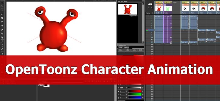 Tutorial OpenToonz Character Animation Introduction BlenderNation