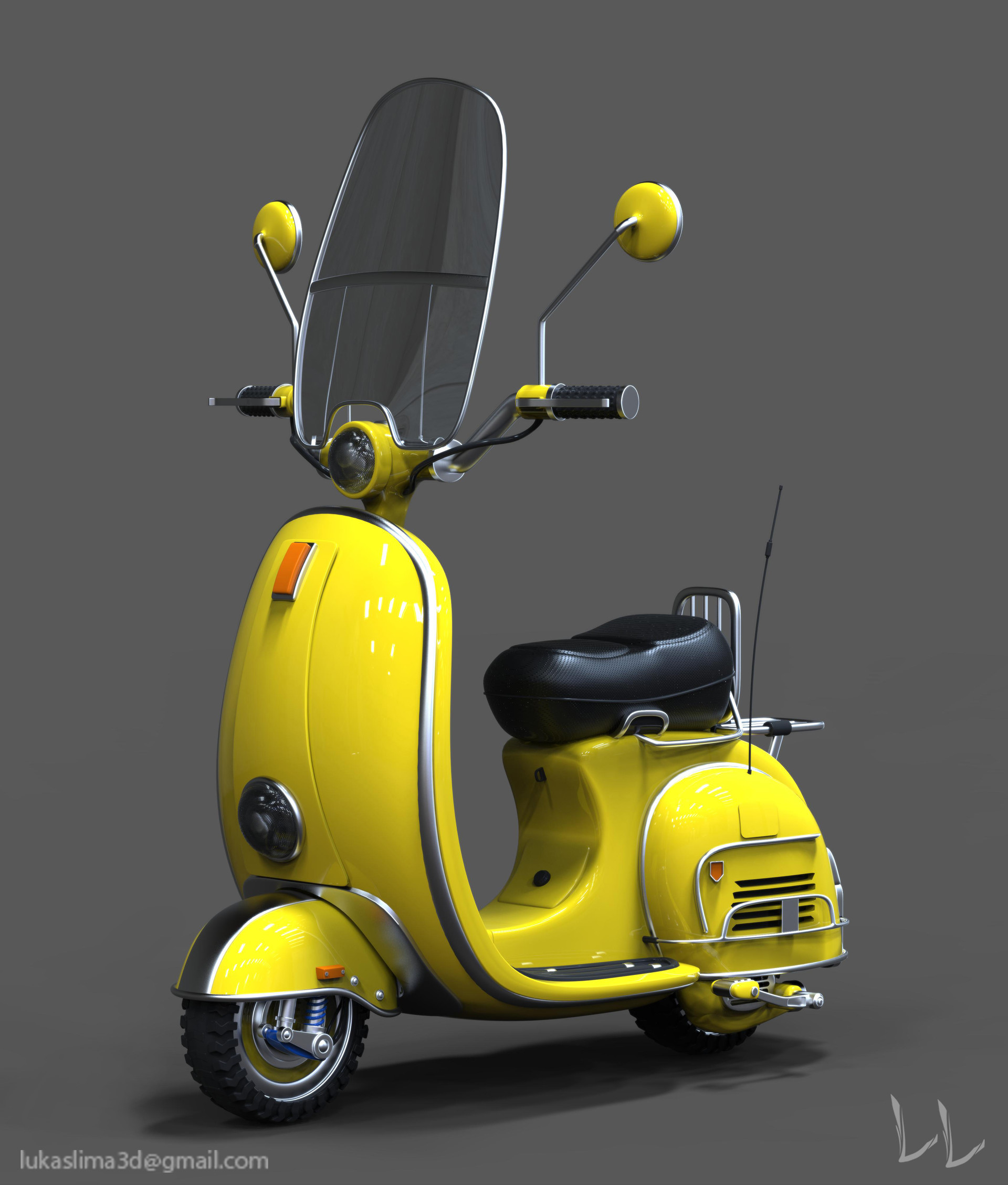 Scooter BlenderNation
