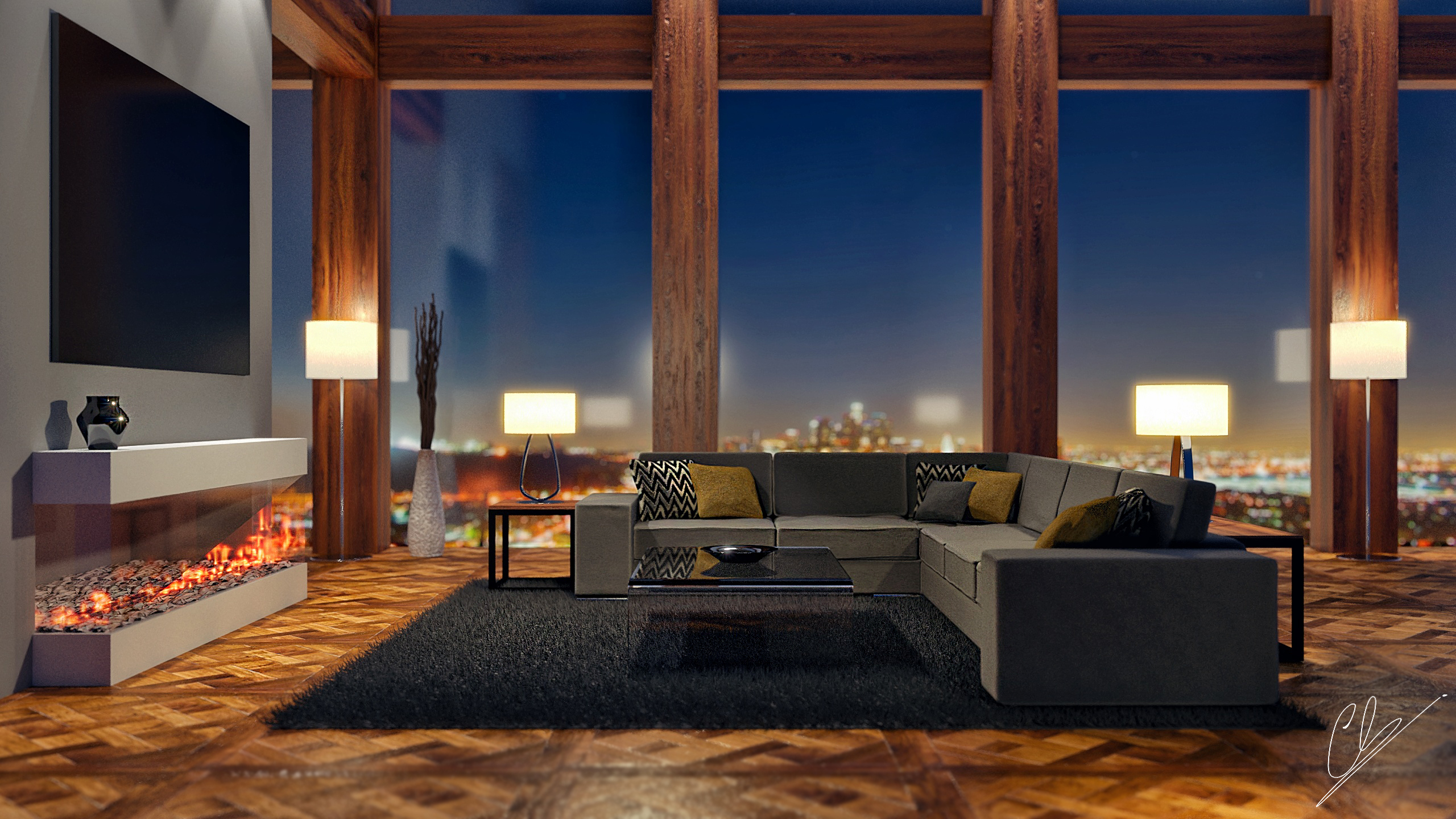 Creation of a Modern Interior in Blender 2.79 BlenderNation