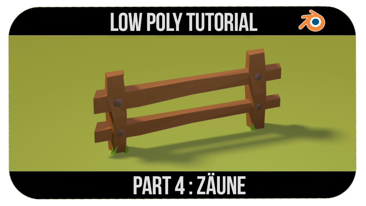 Create a Low Poly Fence BlenderNation