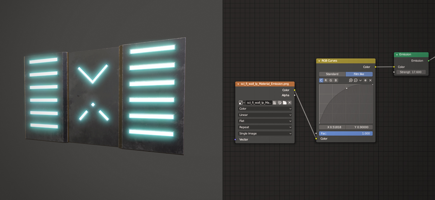 Substance Painter Emissive Textures in Blender 2.8 BlenderNation