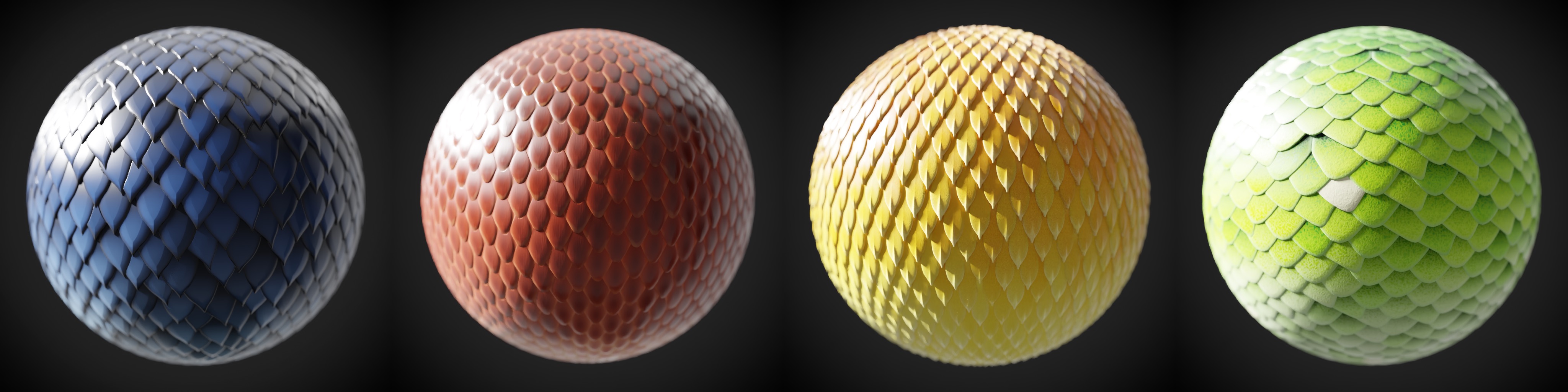 Sc’les Free Procedural Scales Texture/Shaders BlenderNation