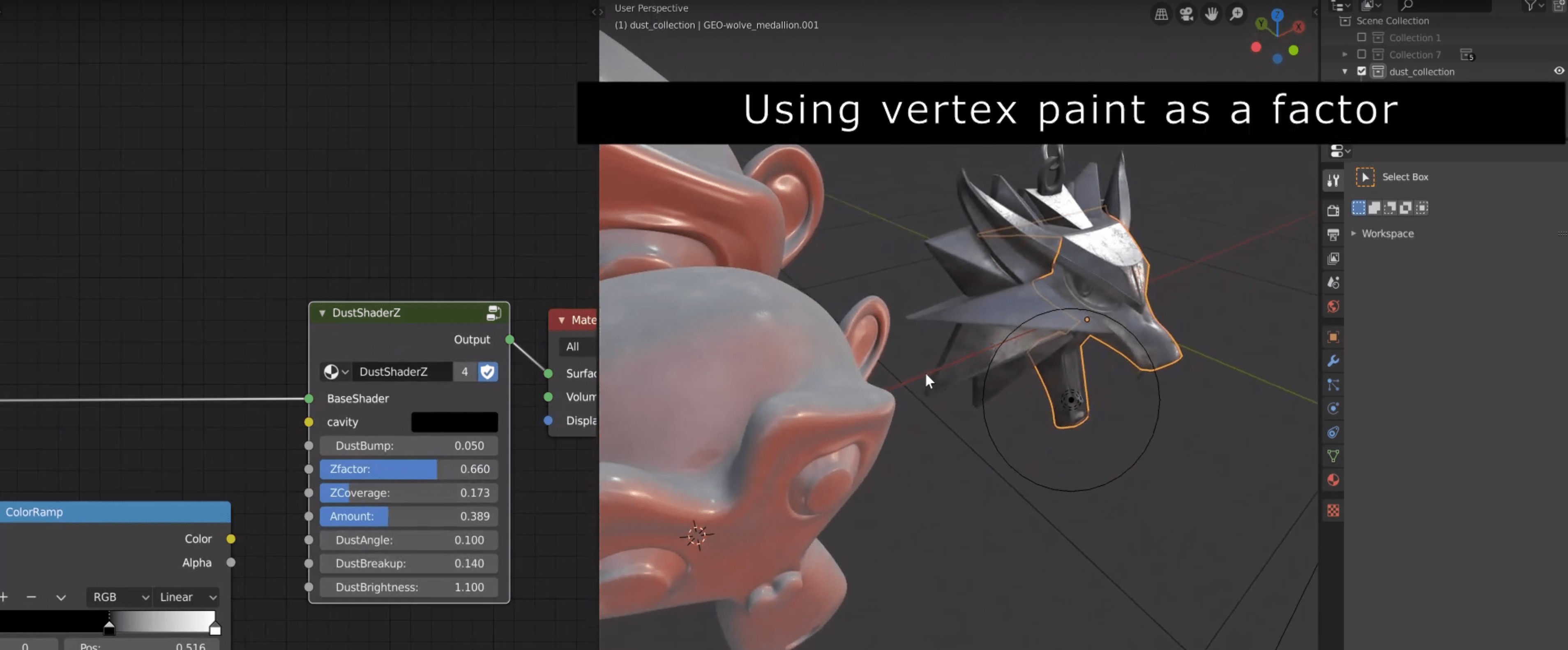 Free Blender 2.8 Procedural Dust Shader BlenderNation