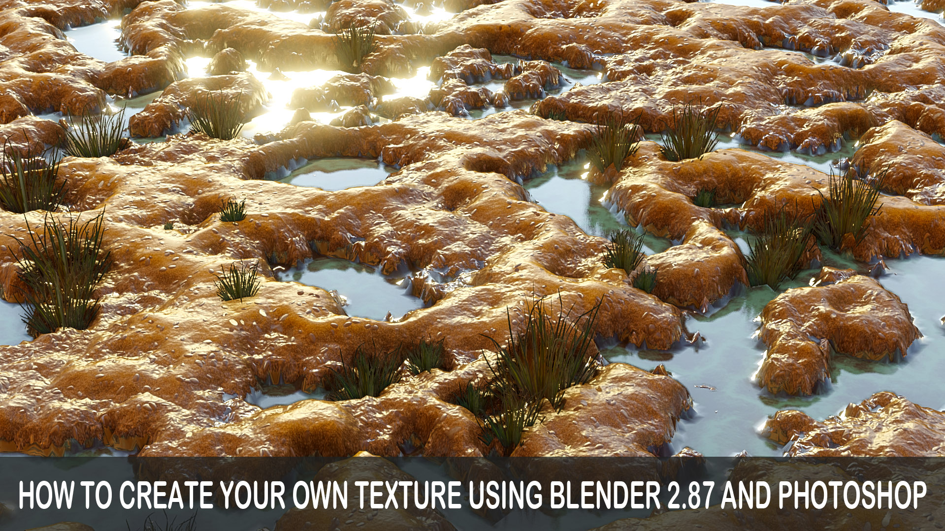 How to create your own textures using Blender 2.8 and