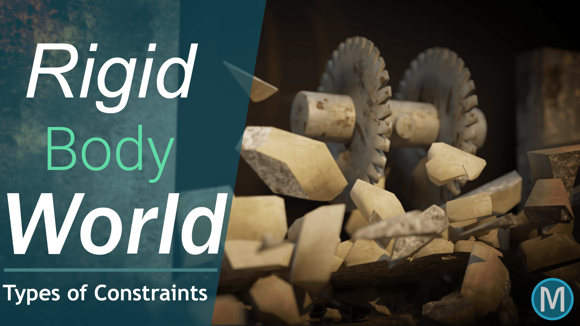 The types of rigid body constraints BlenderNation