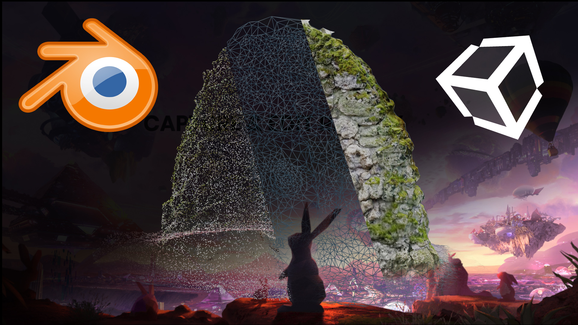 Using Blender to optimize a dense 3D scanned mesh for Unity BlenderNation