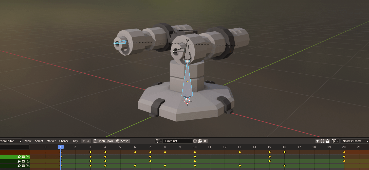 Blender skeletal animation tutorial BlenderNation