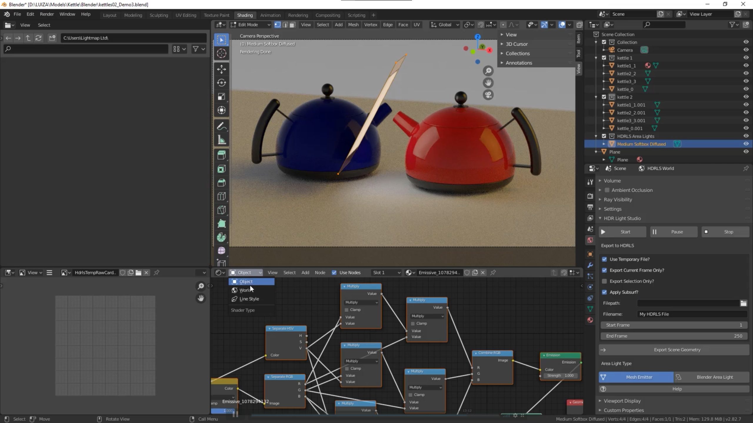 Blender addon review HDR Light Studio Xenon [] BlenderNation