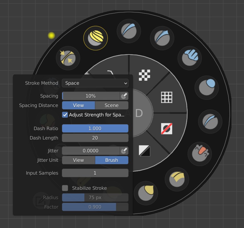 Blender addon review Sculpt Wheel [] BlenderNation