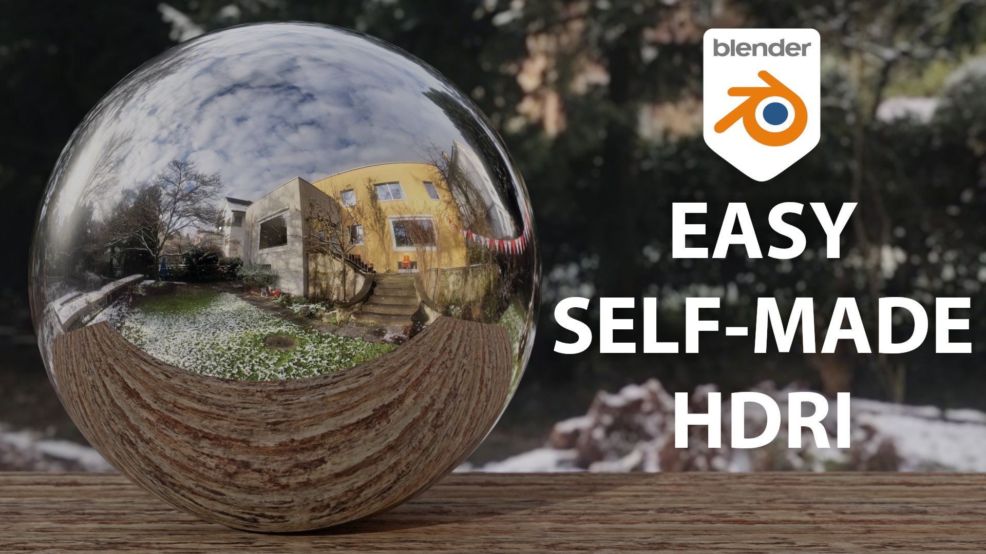 Easy HDRI Creation with just a Phone! BlenderNation