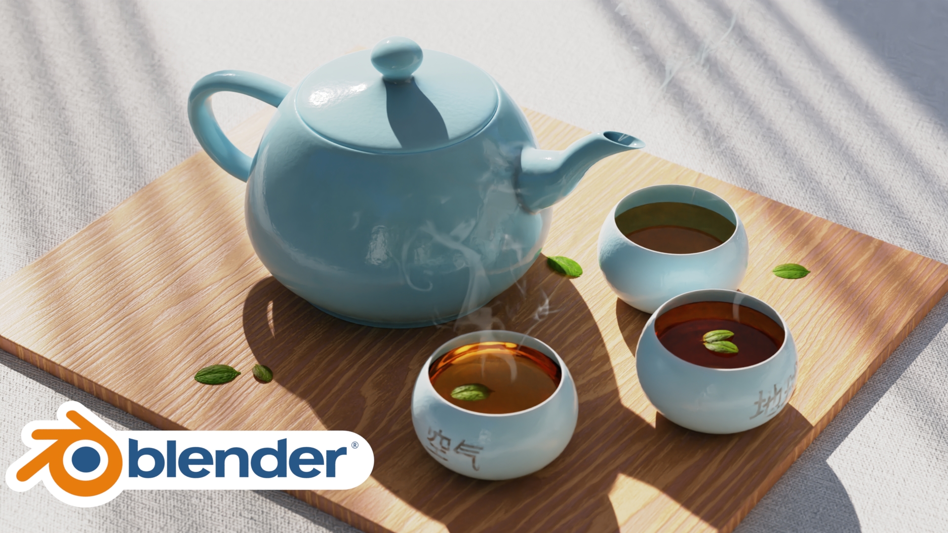 Photorealistic Tea Scene (Blender Tutorial) BlenderNation