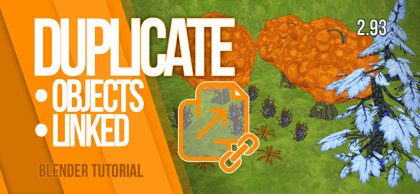 How to DUPLICATE (linked / objects) Blender 2.9 BlenderNation
