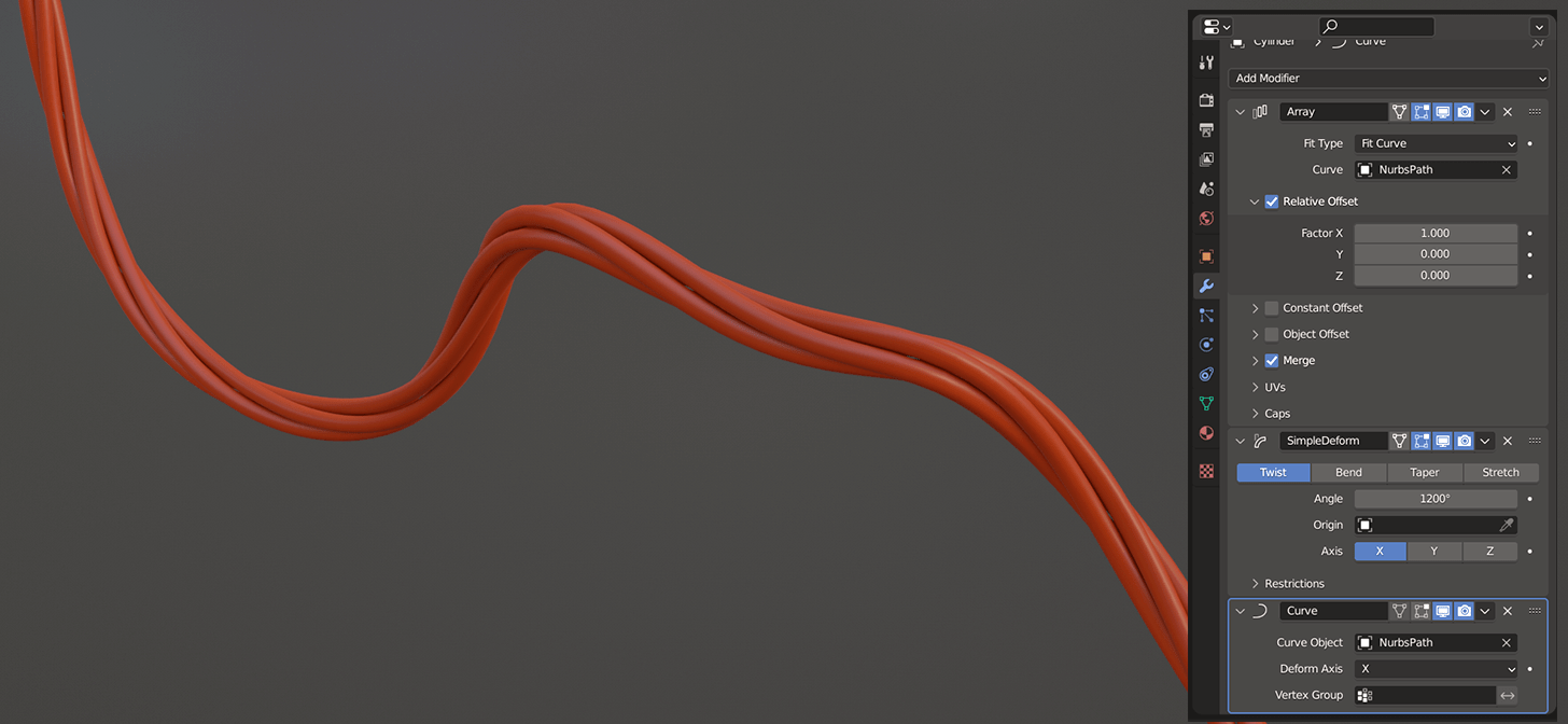 Blender 3 Curves and Twisted Cables Tutorial BlenderNation