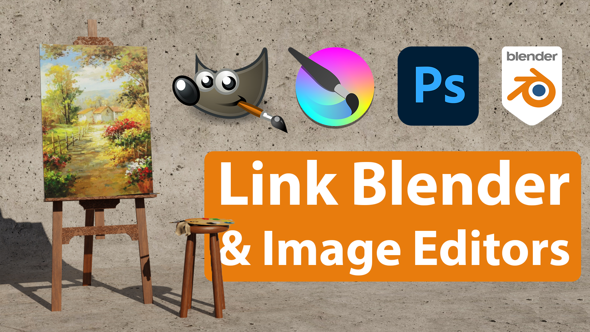 How to Link Blender with any External Image Editor BlenderNation