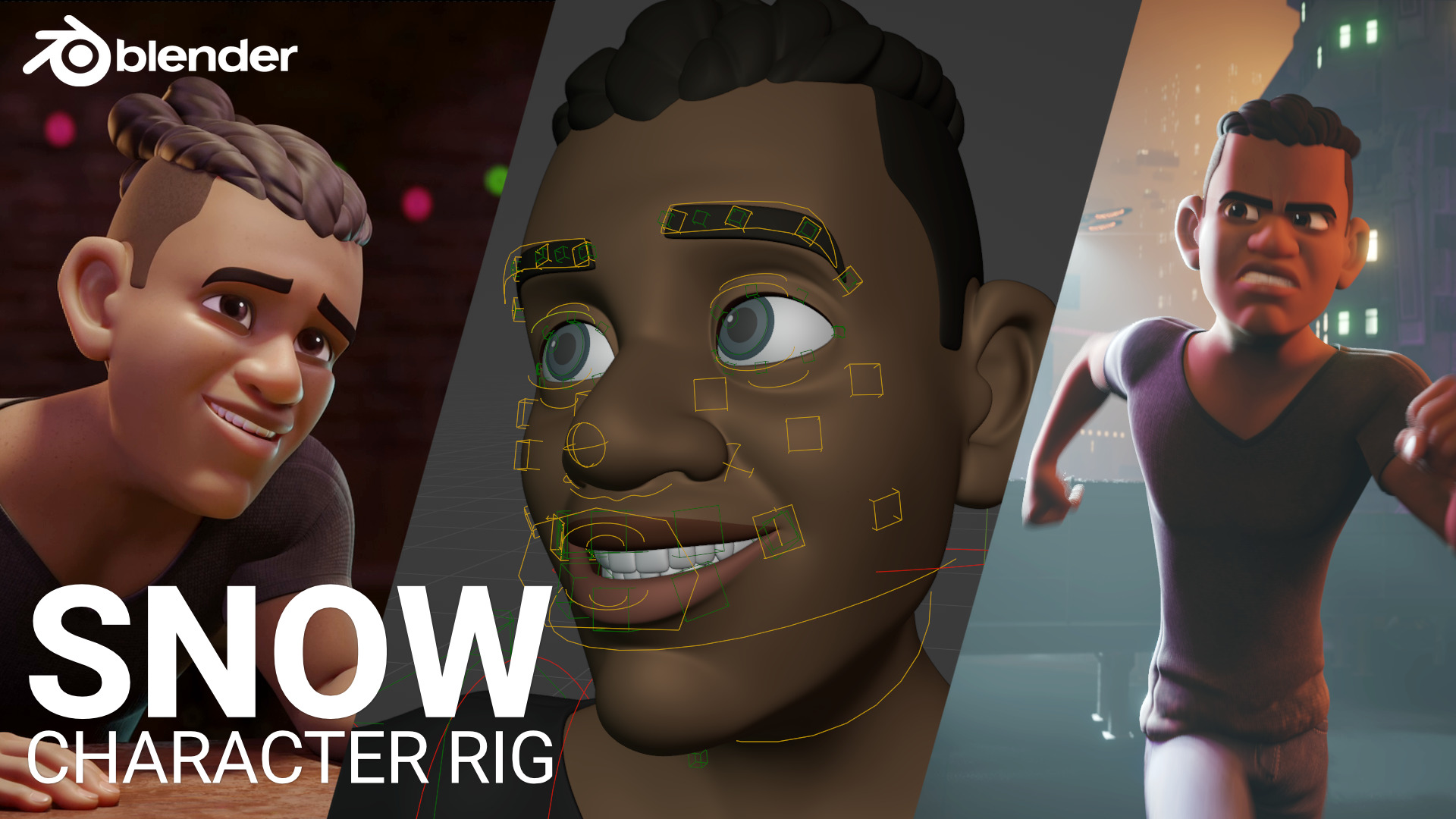 Snow A new free rig from the Blender Studio BlenderNation