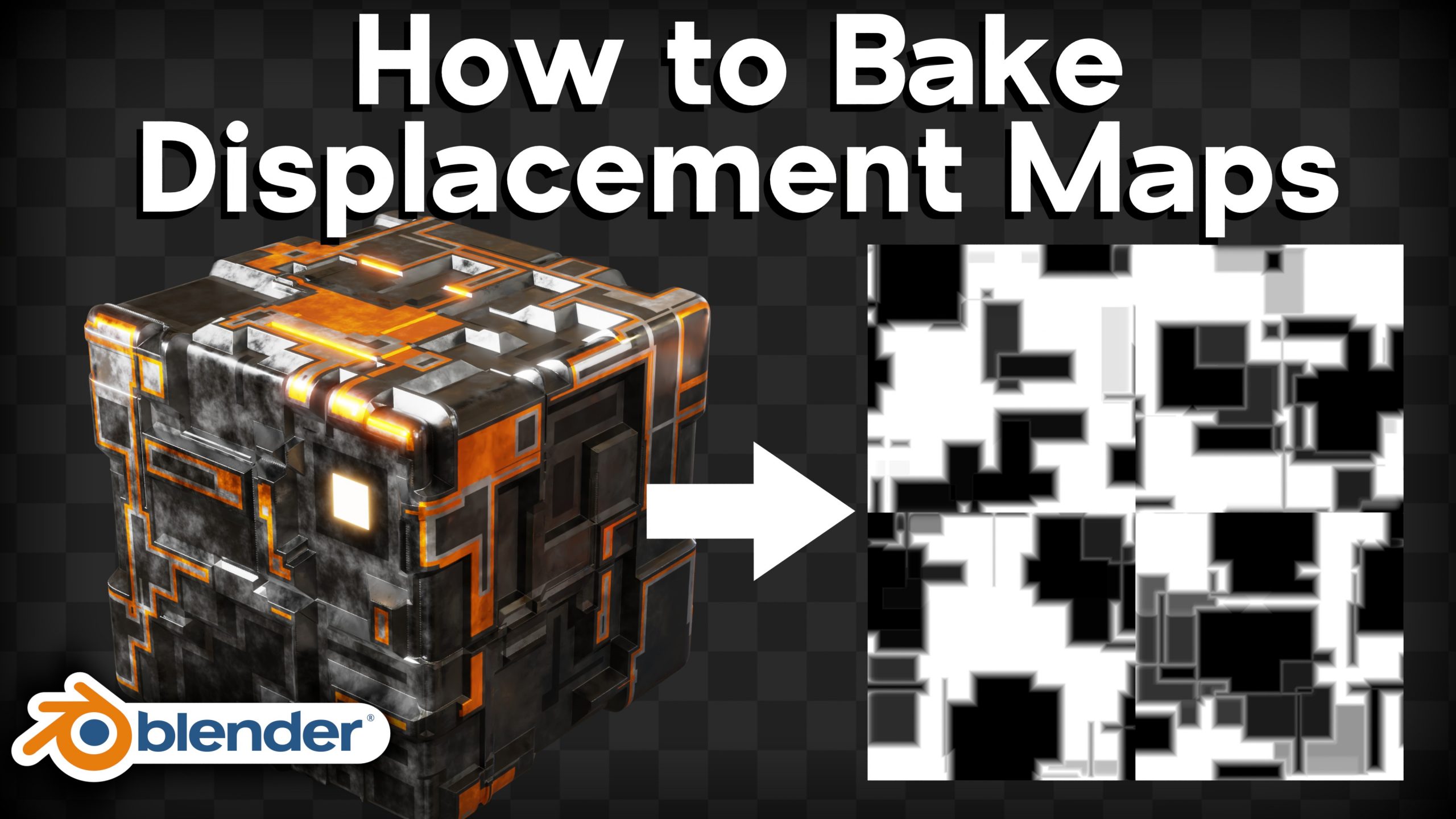 How to Bake Displacement Maps BlenderNation