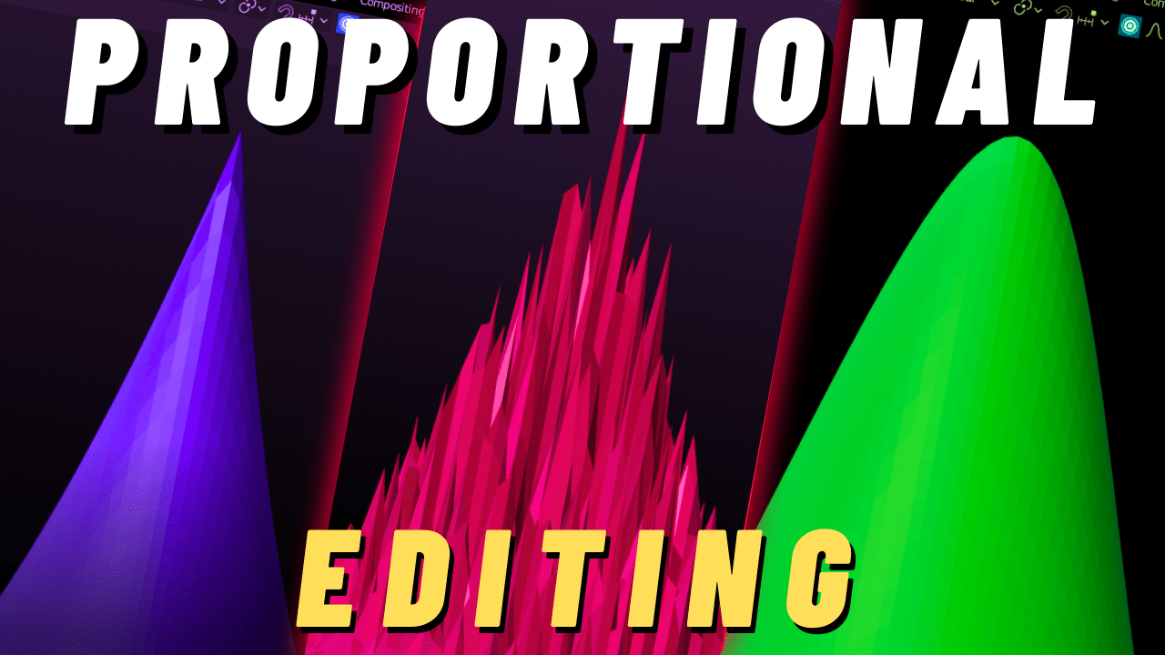 Explaining Proportional Editing BlenderNation