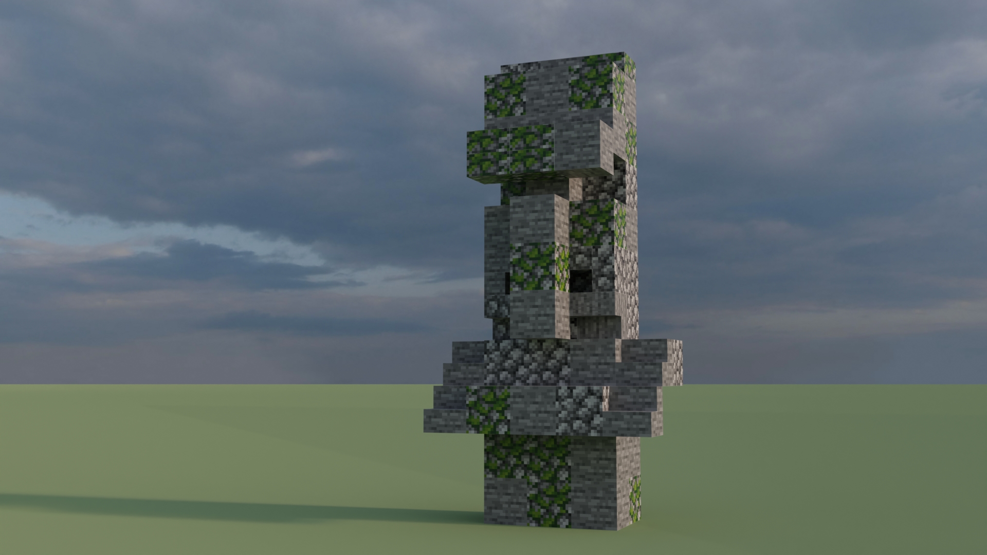 Minecraft Stone Statues