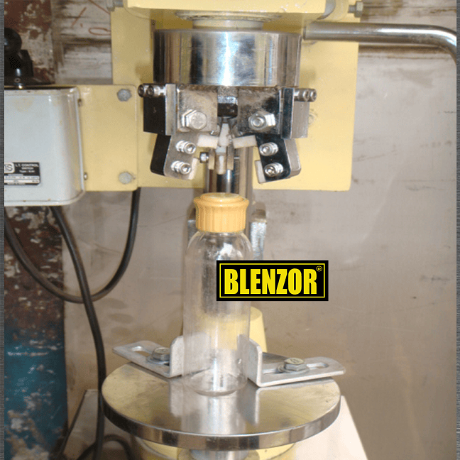 SemiAutomatic Screw Capper Machine Manufacturer Blenzor India