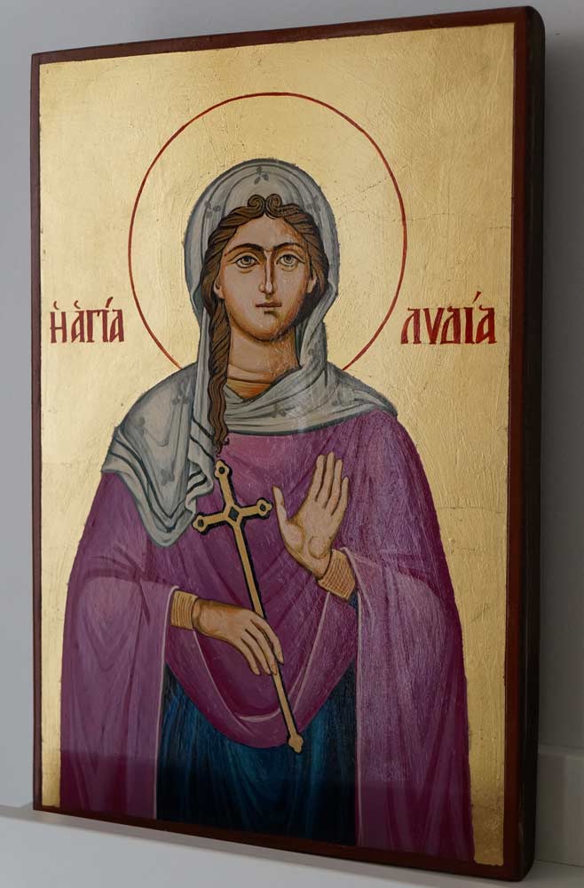 St Lydia of Philippi Orthodox Icon BlessedMart