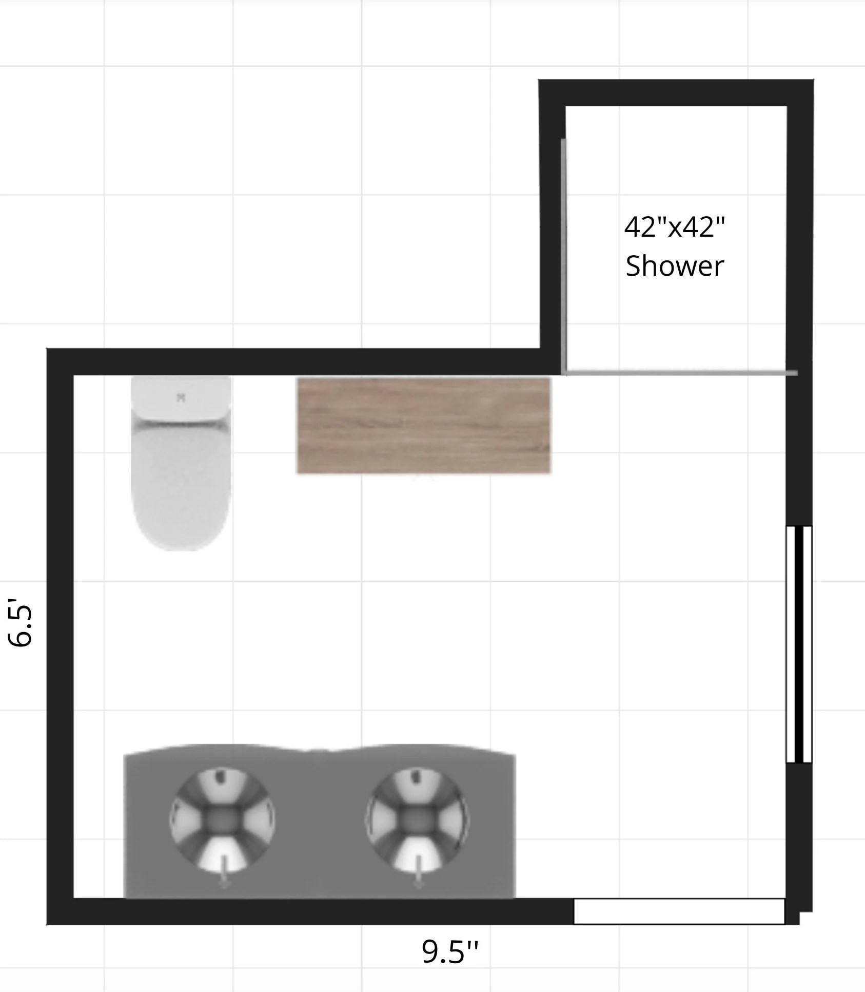 Basic Bathroom Layout