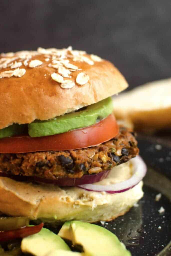 Sweet Potato and Black Bean Burgers — Bless this Mess