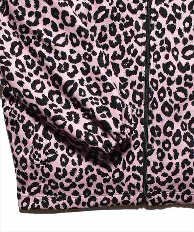 MINEDENIM Lips Leopard Fleece Big BZ
